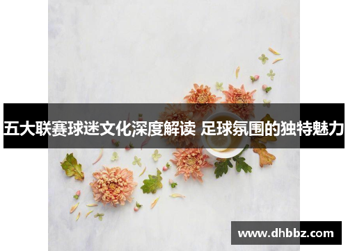 五大联赛球迷文化深度解读 足球氛围的独特魅力 五大联赛球迷文化深度解读 足球氛围的独特魅力
